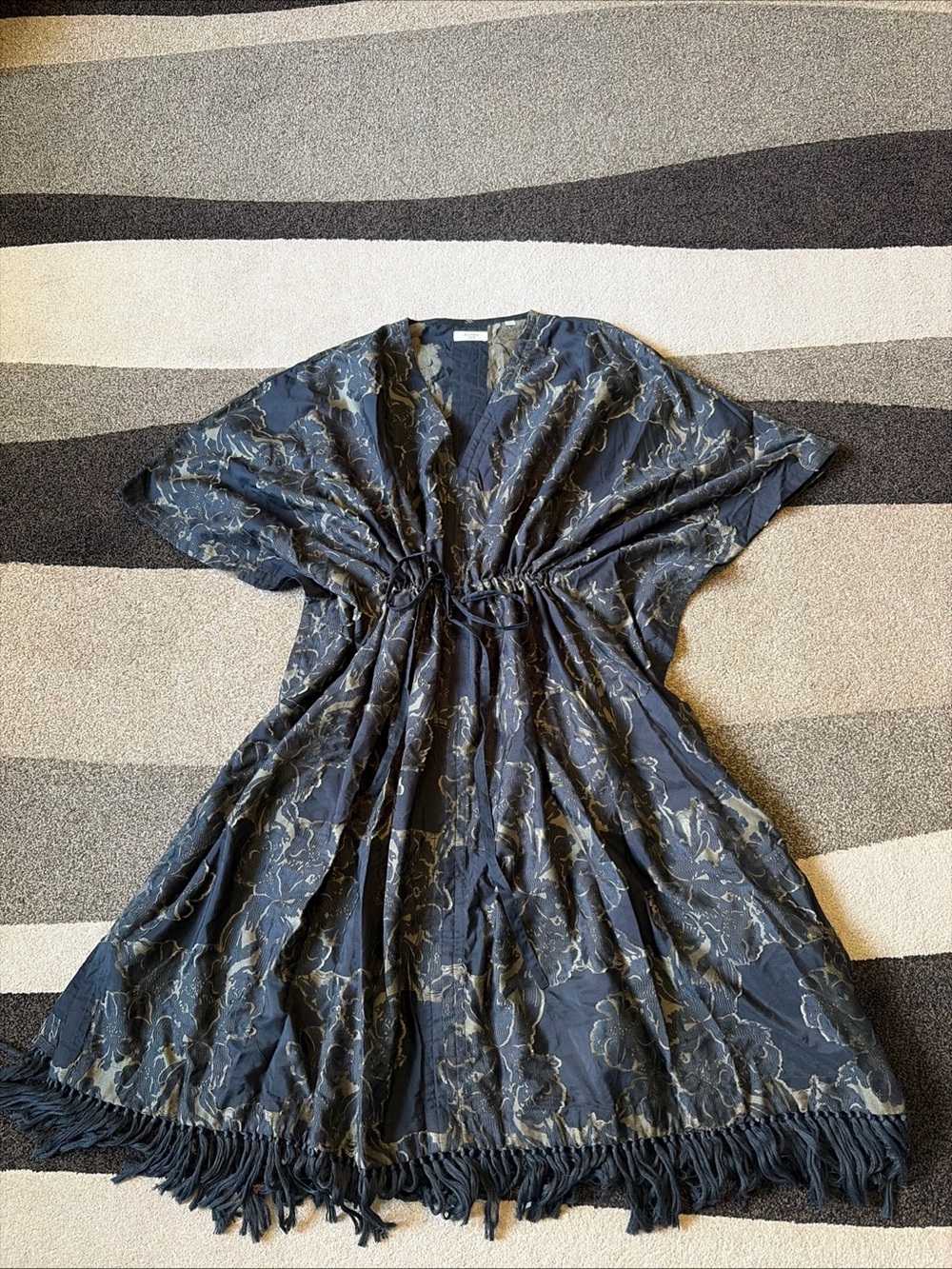 BILLY REID Juniper Jacquard Kaftan Dress Sz XS/S